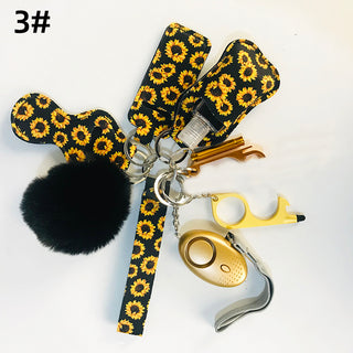 Self Defence Key Chain Set - Sunflowers