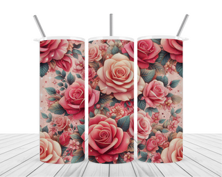 Sparkle Roses 20oz Tumbler Wrap