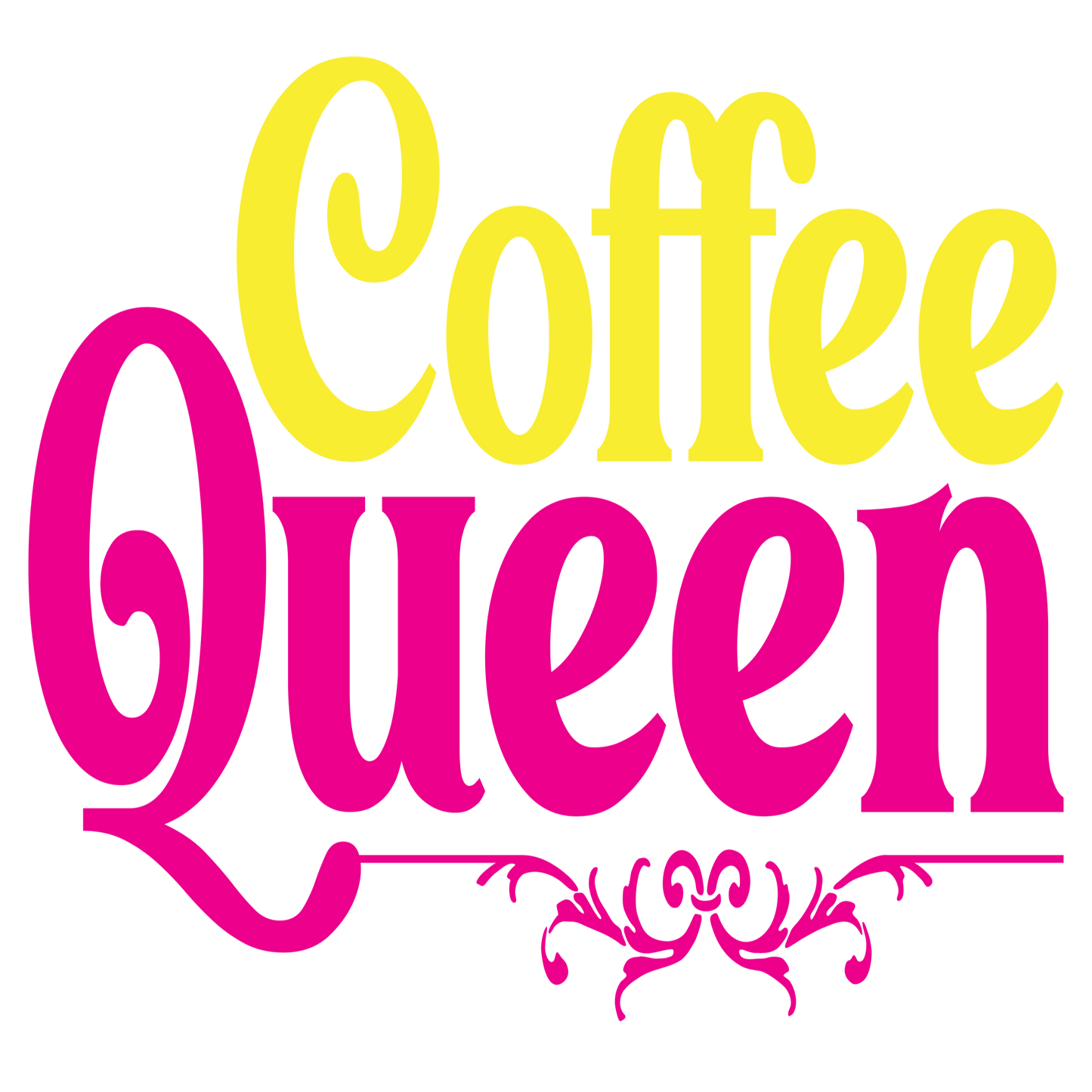 "Coffee Queen" Transfer
