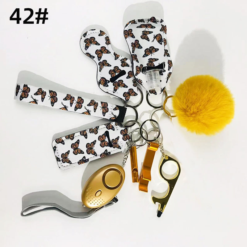 Self Defence Key Chain Set - Golden Butterfly