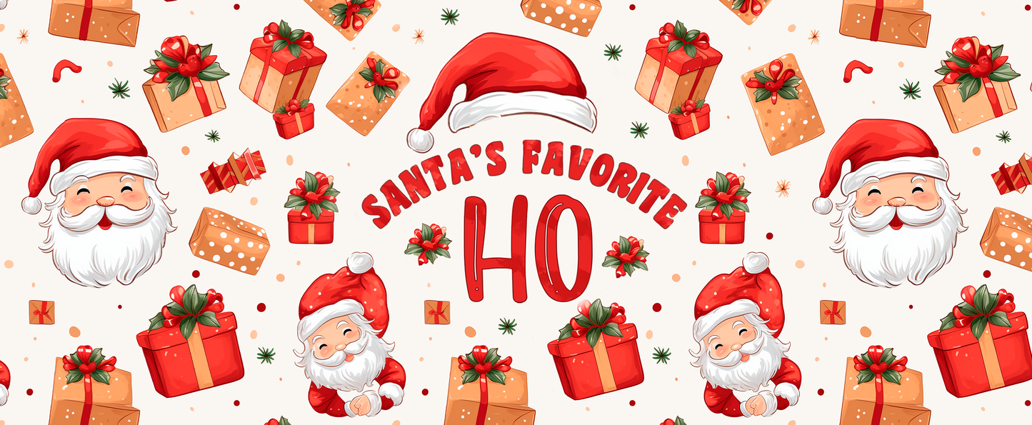 "Santas Favourite Ho" Mug Wrap
