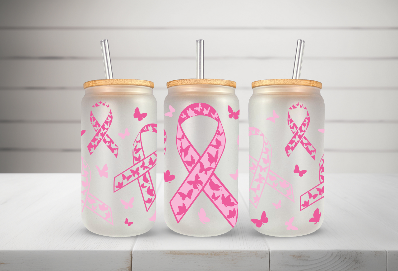 "Breast Cancer Ribbons" Libby Wrap