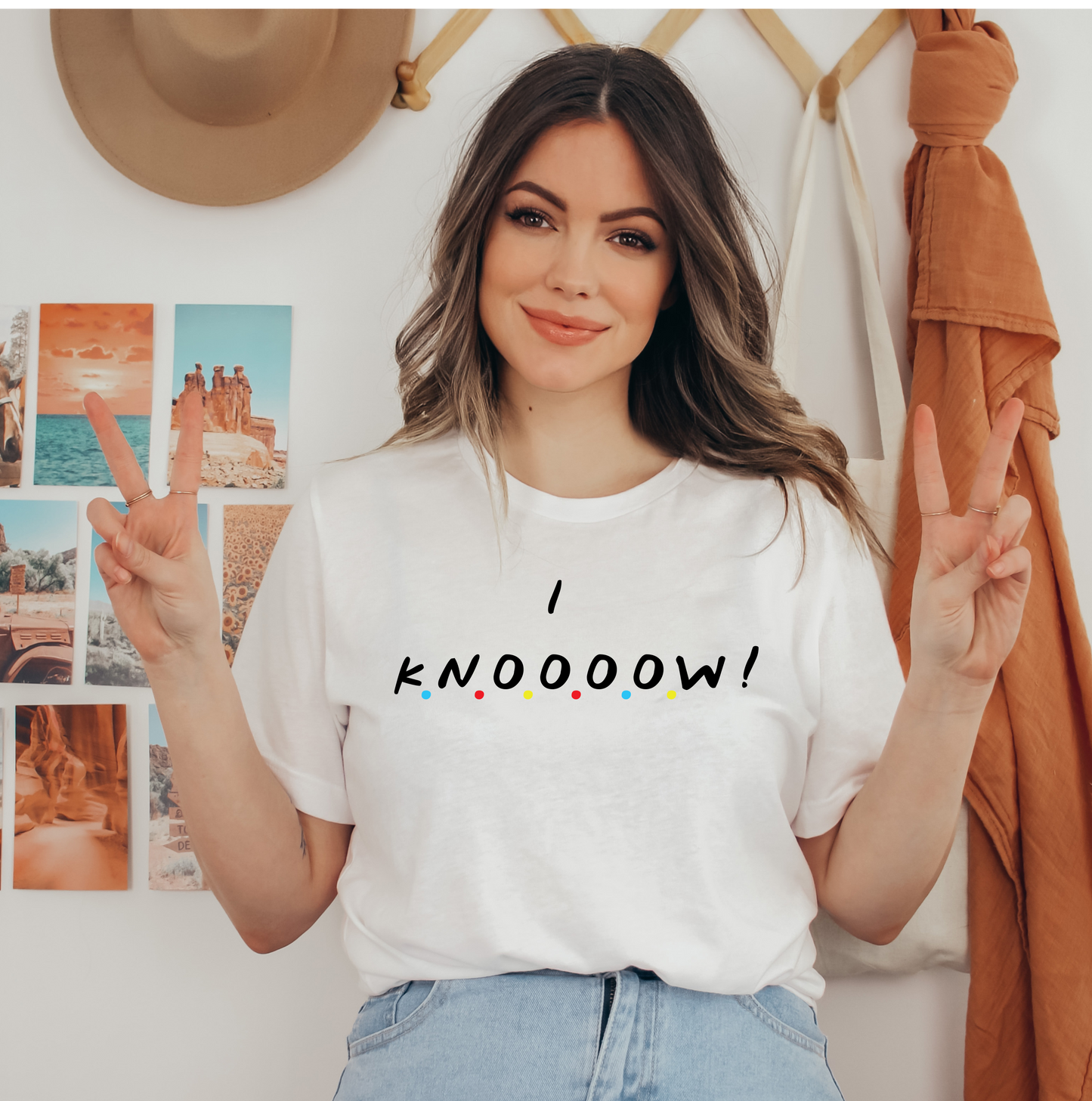 "I Know" Relaxed Maple T-Shirt