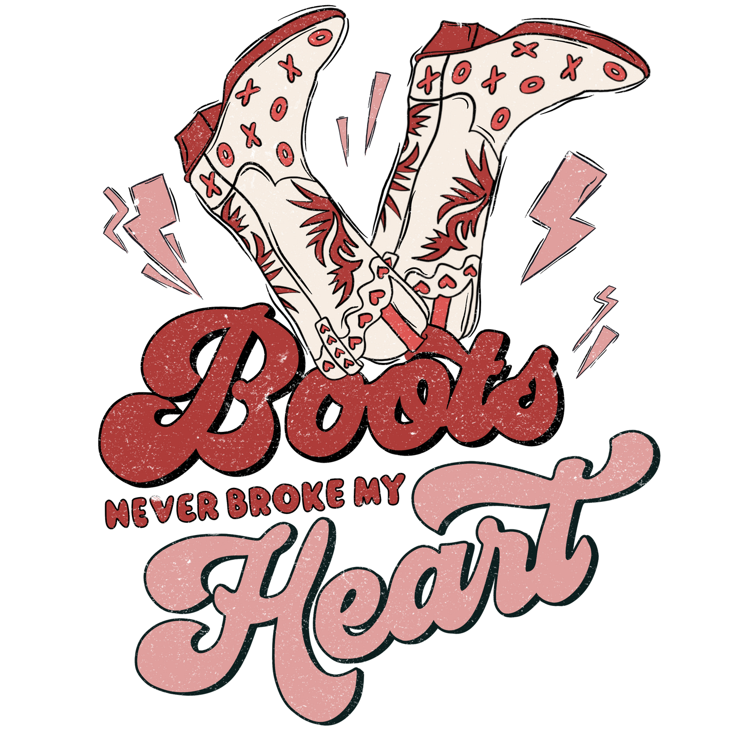 "Boots Never Broke My Heart" Transfer