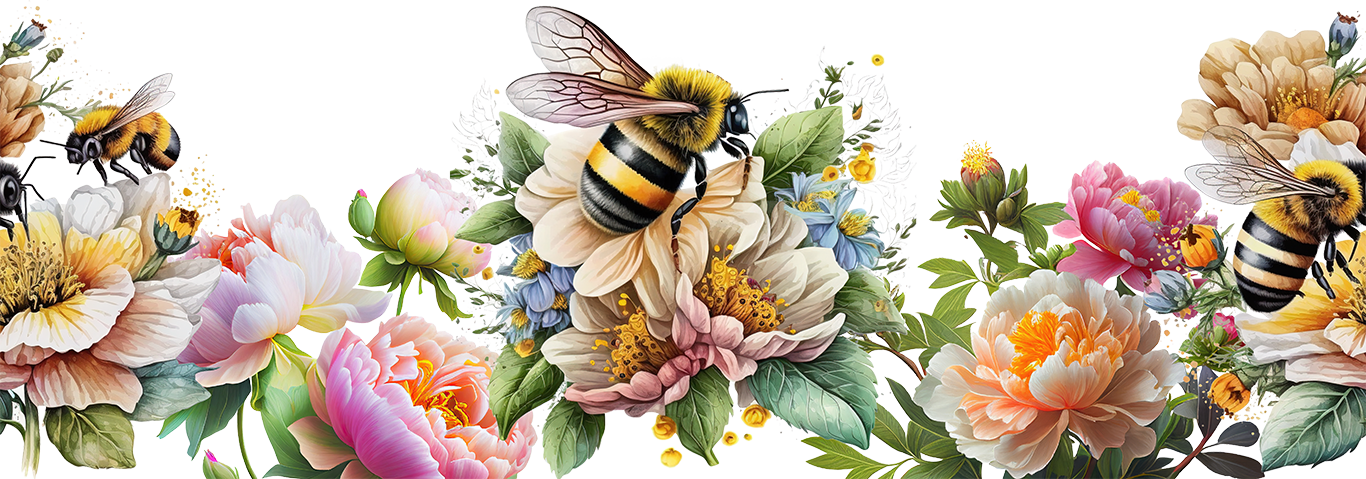 "Bee Garden" Libby Wrap