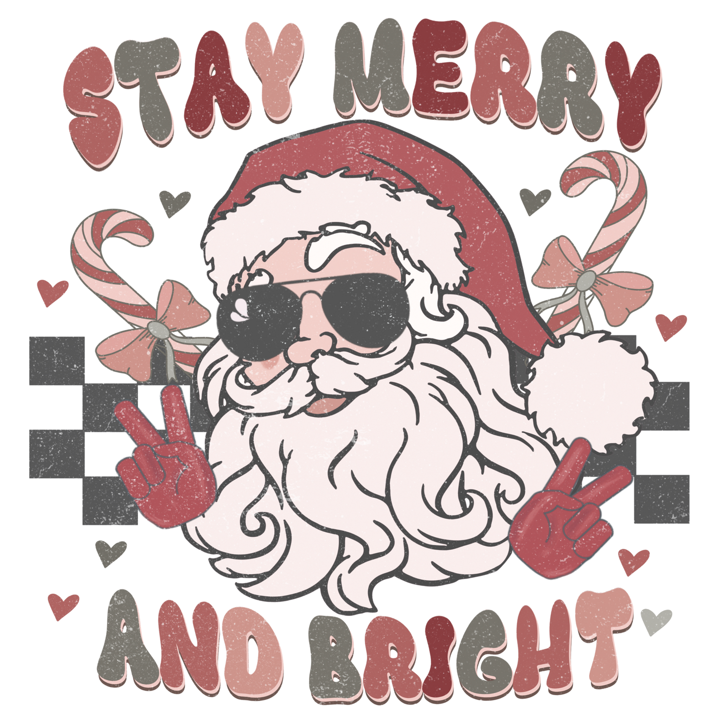 "Stay Merry & Bright" Transfer