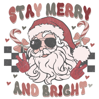 "Stay Merry & Bright" Transfer