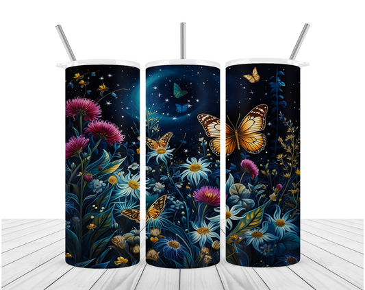 "Stary Butterfly" Tumbler
