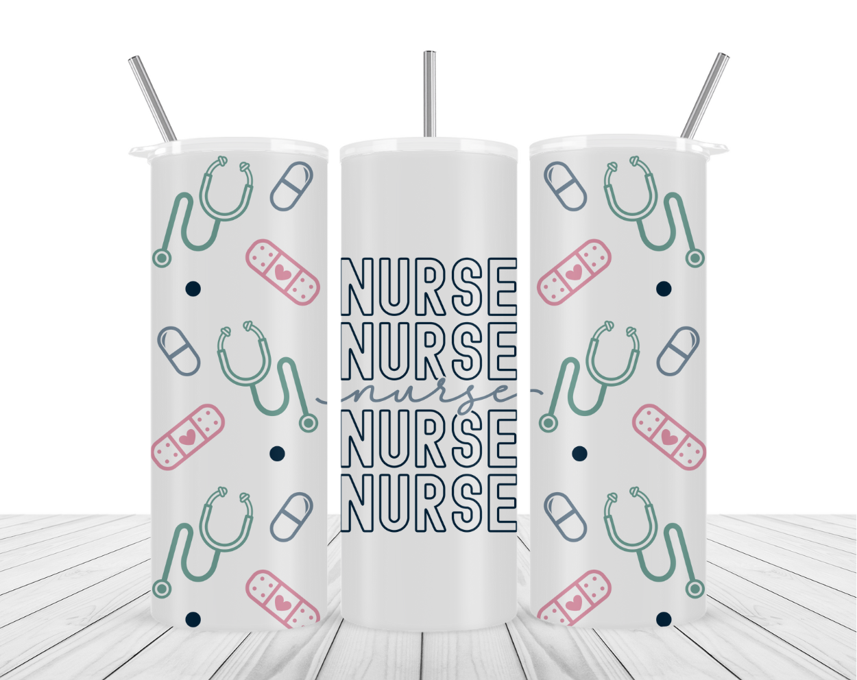 "Nurse Life" Tumbler