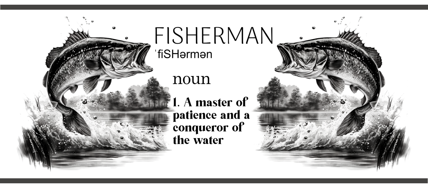 "Fishing Meaning" Mug Wrap
