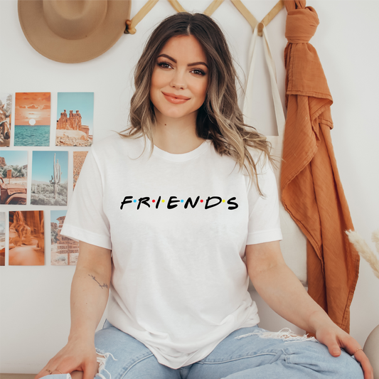 "F.R.I.E.N.D.S" Relaxed Maple T-Shirt