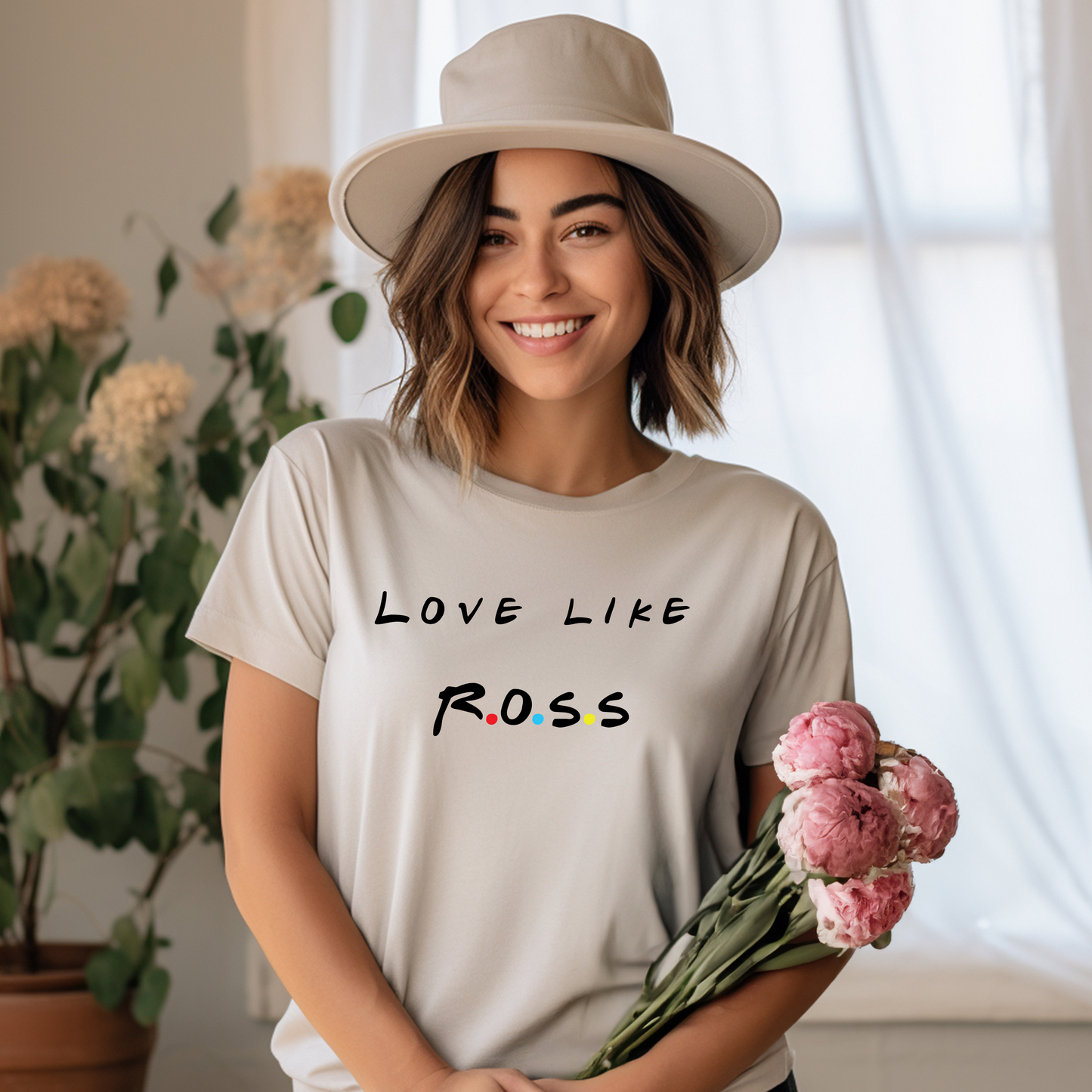"Love Like Ross" Relaxed Maple T-Shirt