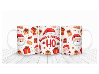 "Santas Favourite Ho" Mug Wrap