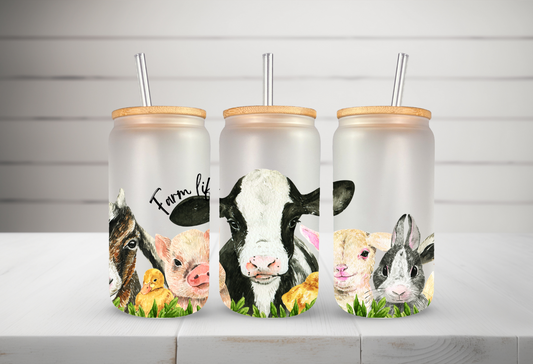 'Animal Farm Watercolour" Libby Wrap