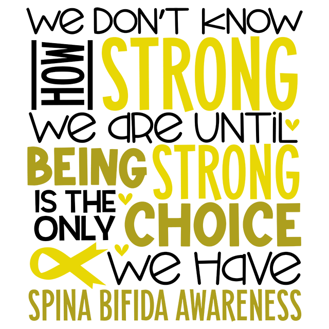 "Spina Bifida Awareness" Transfer