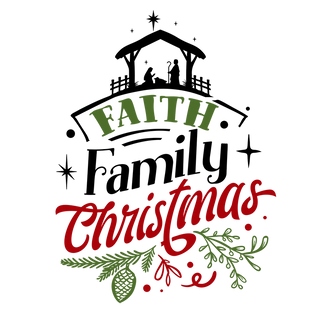 "Faith Family Christmas" Transfer