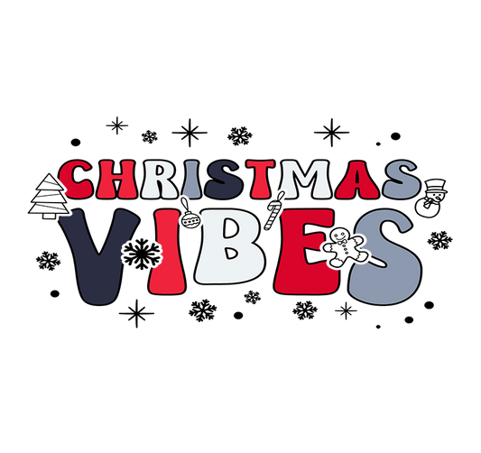 "Christmas Vibes" Transfer